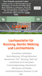Mobile Screenshot of laufart-berlin.de